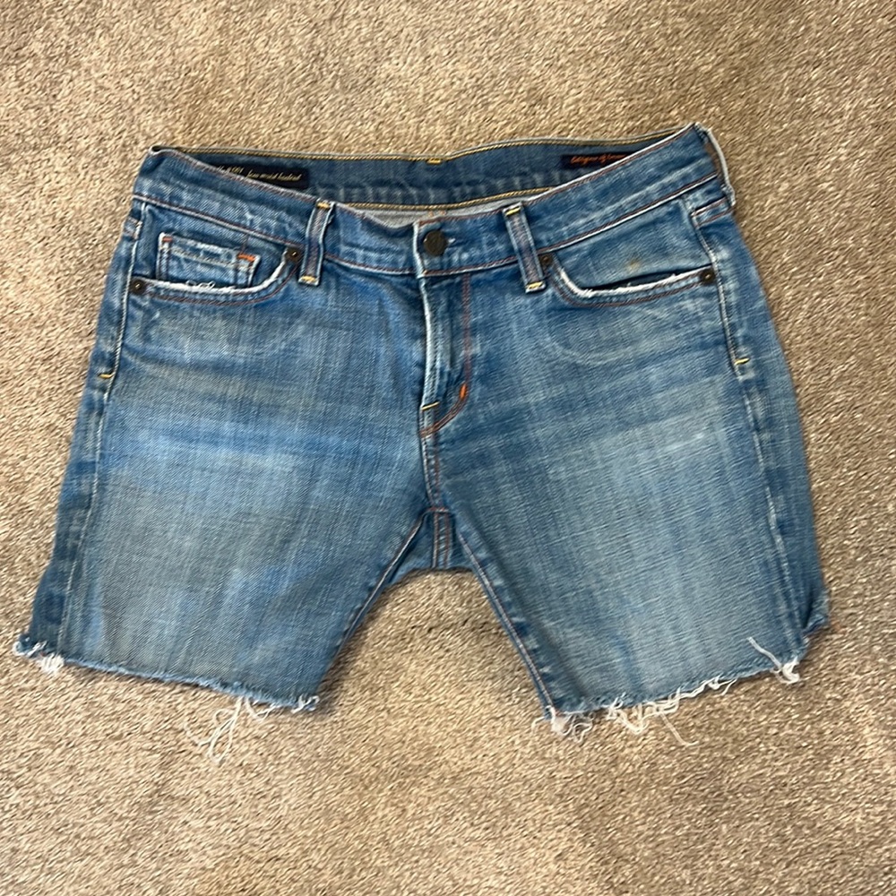 Low waist cutoff Citizens of Humanity denim shorts size 29